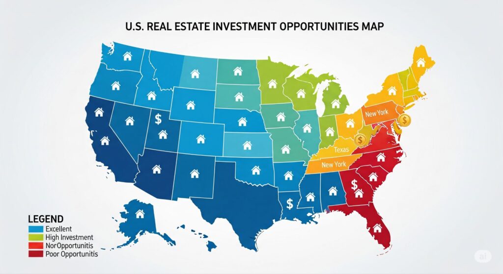 Best States for Real Estate Investment in 2025
