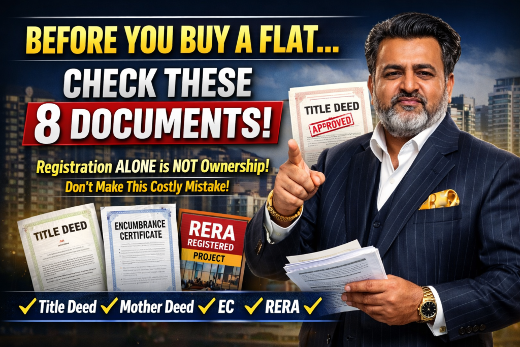 Property or Flat Buying Guide 2026: 8 Legal Documents You Must Check Before Purchasing in India