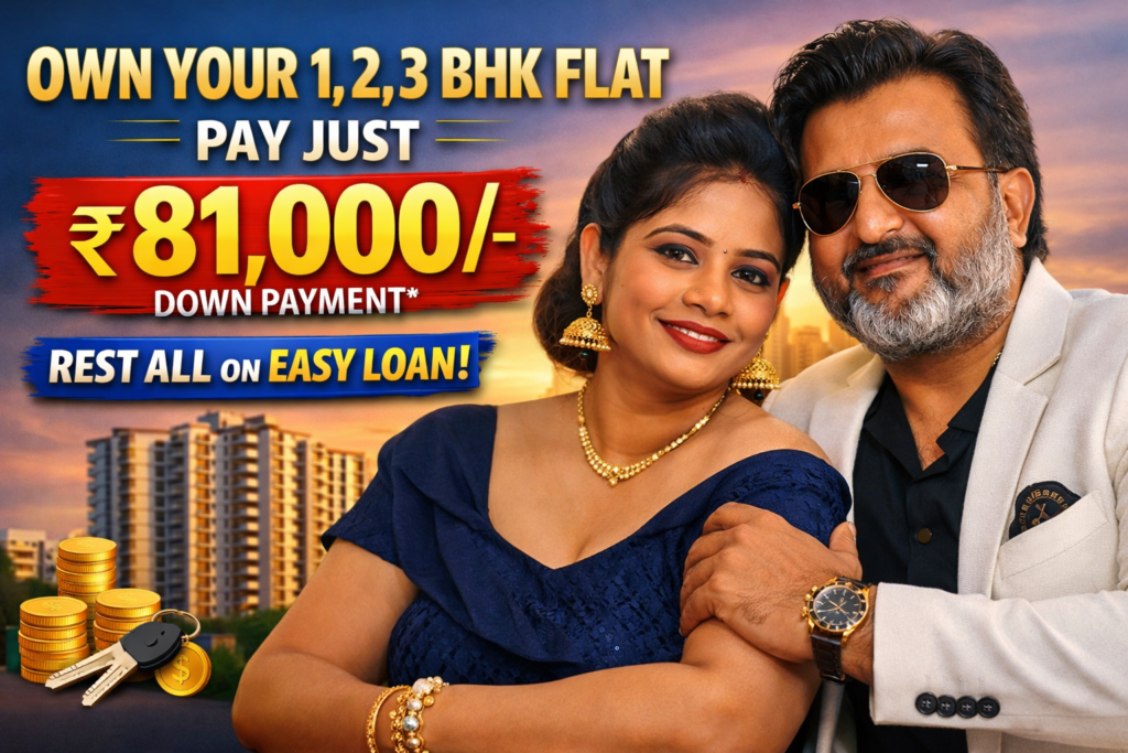 Rs 81,000 Down Payment Offer – Buy 1, 2 & 3 BHK Flats in Vasai East | Rest Amount Easy Home Loan