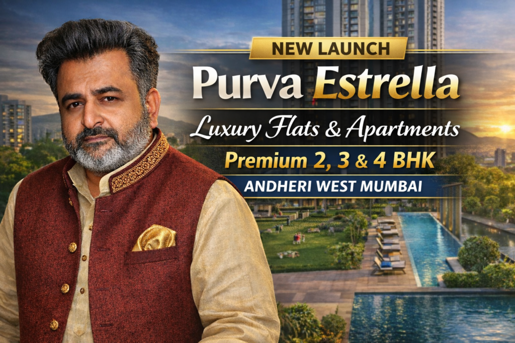 New Launch at Lokhandwala Circle Purva Estrella Luxury – Premium 2, 3 & 4 BHK Flats & Apartments in Andheri West
