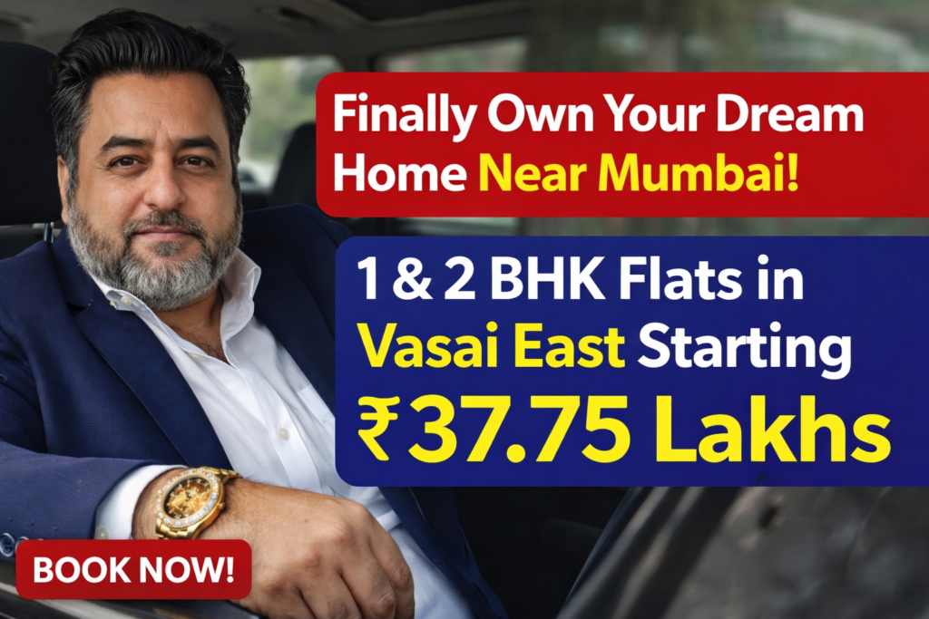 Finally Own Your Dream Home Near Mumbai! Don’t Miss This Life-Changing Opportunity | 1 & 2 BHK Premium Flats in