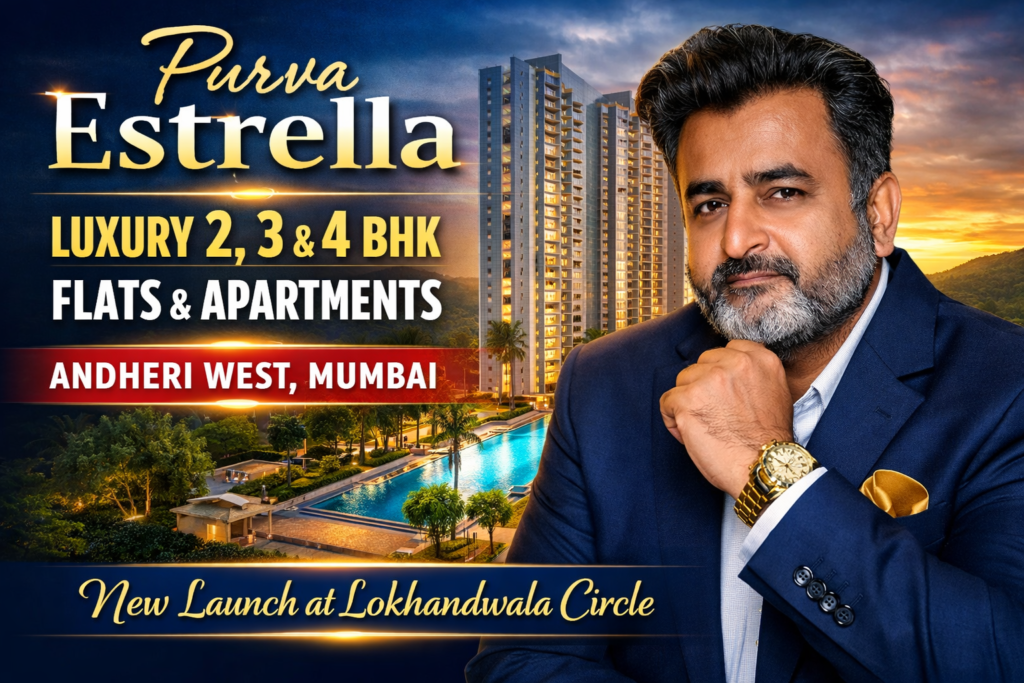 New Launch at Lokhandwala Circle Purva Estrella Luxury – Premium 2, 3 & 4 BHK Flats & Apartments in Andheri West