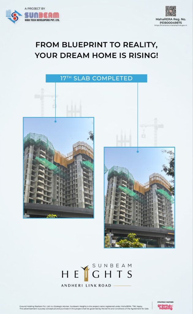 Premium 2 & 3 BHK Balcony Flats and Luxury Duplex Apartments in Andheri West, Mumbai Sunbeam Heights Andheri