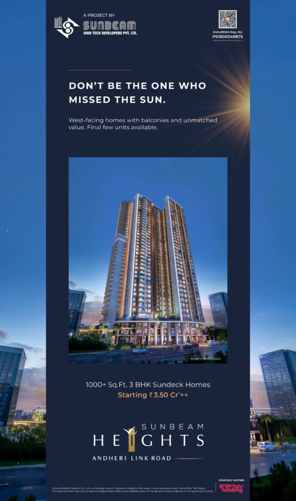 Premium 2 & 3 BHK Balcony Flats and Luxury Duplex Apartments in Andheri West, Mumbai Sunbeam Heights Andheri