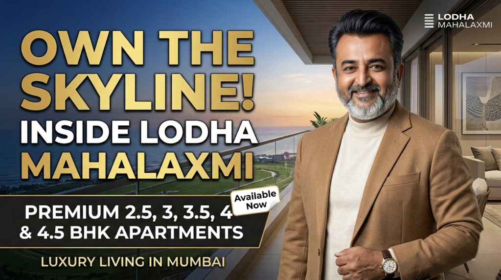Lodha Mahalaxmi Luxury Flats: Premium 2.5, 3, 3.5, 4 & 4.5 BHK Apartments in Mahalaxmi Mumbai