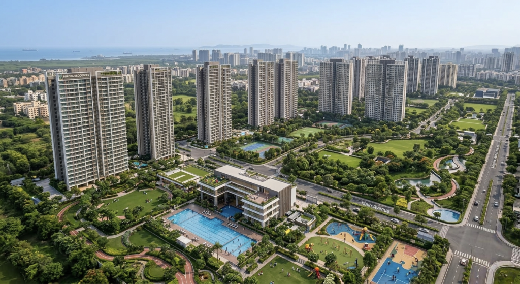 Affordable 1 & 2 BHK Dream Flats in Naigaon East Mumbai Sunteck Ultra World Naigaon